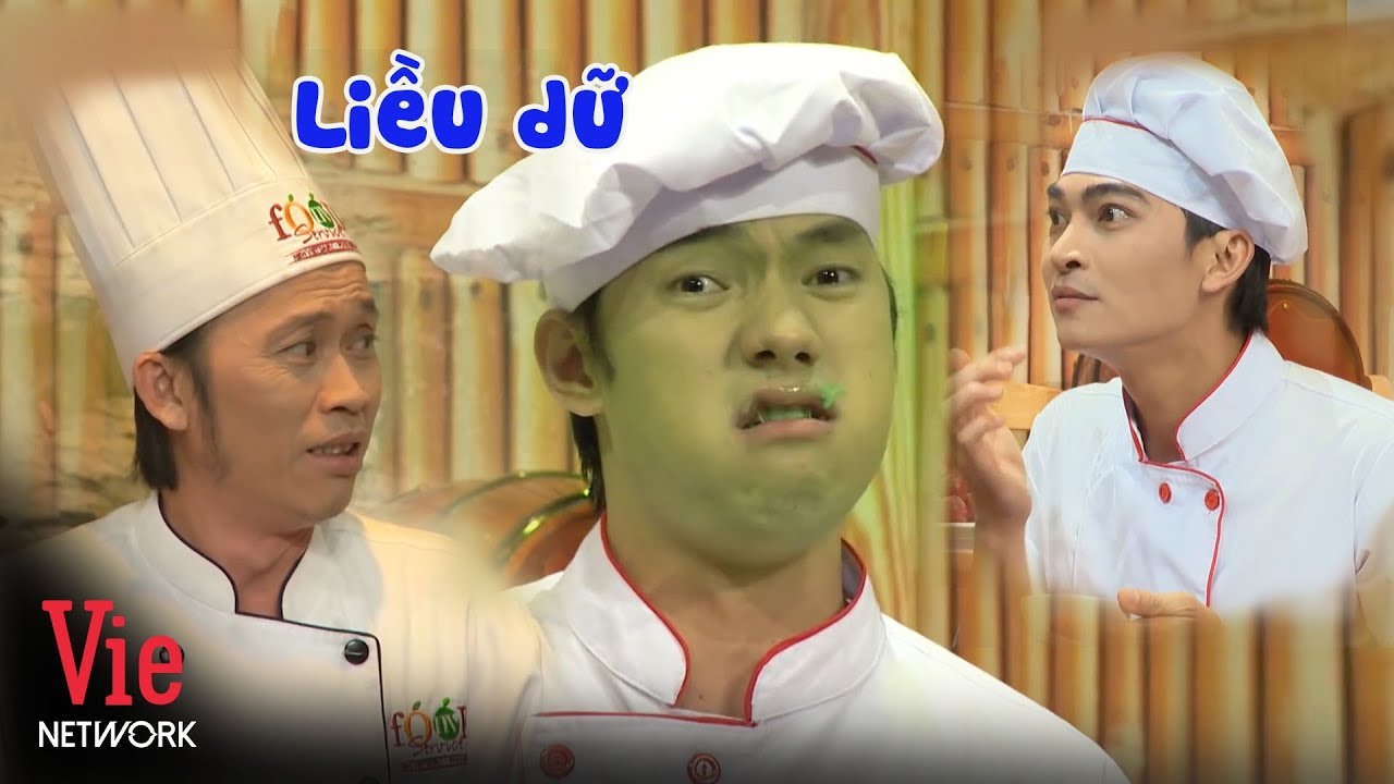 Hoài Linh sững sờ với ĐỘ LIỀU của Nhan Phúc Vinh khi húp nguyên chén mù tạt | Ai Cũng Bật Cười