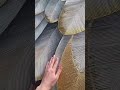 Go with this trick| trendy Diy wall painting with comb