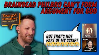 CBRS Level 7 Philbro comes to cry that I don't fit his script. (feat. @TheBibleGuyOfficial)