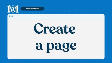 Create a page on WordPress.com