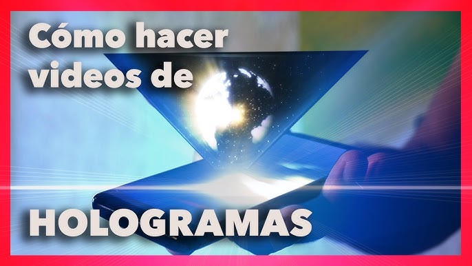 Holograma 3D casero #holograma #hologram #3dhologram #holograma3d #ki