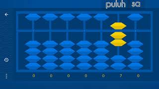Abakus Tahun 1 | Mengenal nilai abakus | Matematik