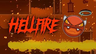 HELLFIRE 100% (Demon) by SpKale [3 coins] | Geometry Dash