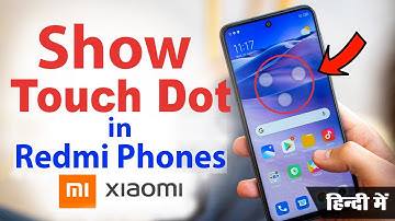 how to enable touch pointer in mi / redmi phones | Show Touches during Screen Recording