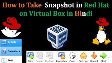 How to Take & Revert Snapshot in VirtualBox on Red Hat in Hindi | Red Hat Linux Virtualbox Snapshot