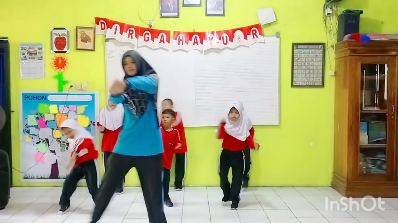 Senam Aiyaa Susanti - Senam Irama SDN Kramat 3 Kota Cirebon