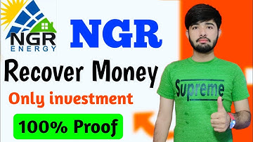 NGR Energy New update | Recover money form NGR Energy   | hot mix portfolio plan new app 2022 | ngr