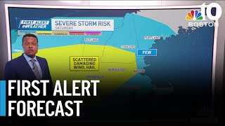 Tracking a chance for severe storms this weekend