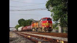 BNSF 752 and BNSF 4532; Houston, Texas