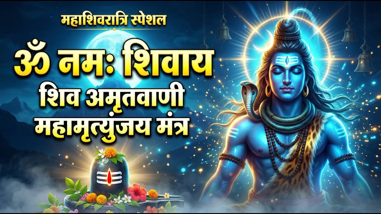 सोमवार भक्ति भजन : ॐ नमः शिवाय, शिव अमृतवाणी, महामृत्युंजय मंत्र, शिव चालीसा, ॐ जय शिव ओंकारा