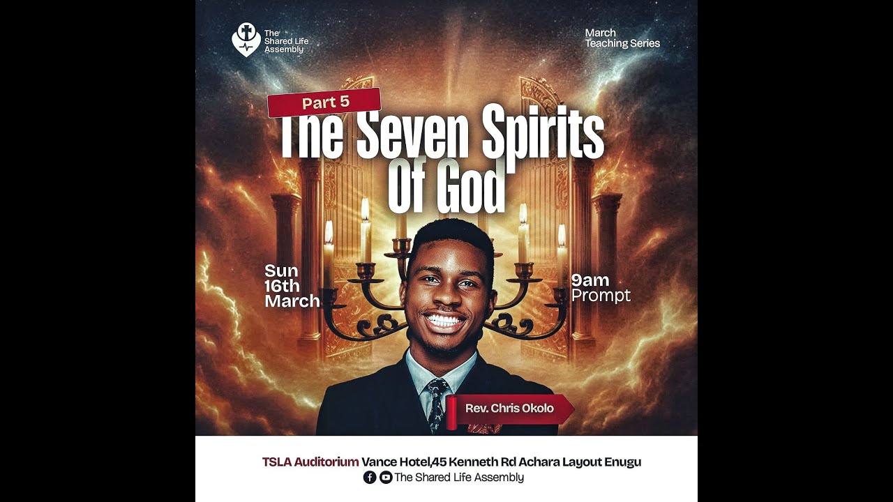 The Seven Spirits Of God prt IV II Rev'd Chris Okolo - YouTube
