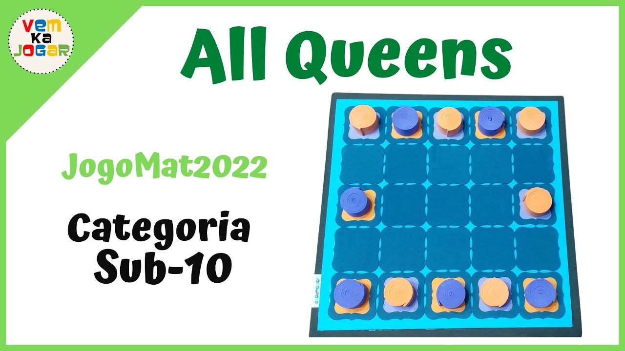 MATHEMATICALGAME_2022 UNDER-10 ALL QUEENS GAME - YouTube