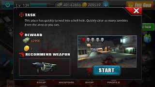 Zombie Assault sniper chegando no nível 140 screenshot 4
