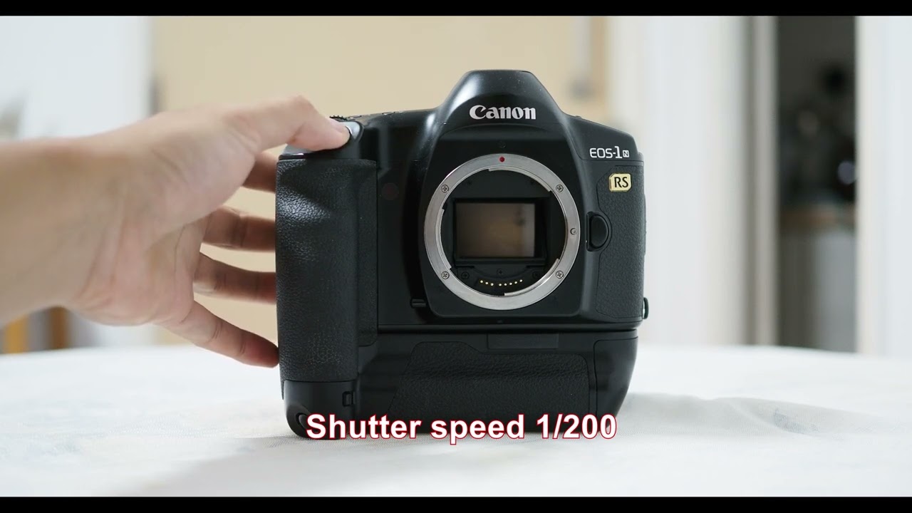Canon EOS 1N RS shutter sound