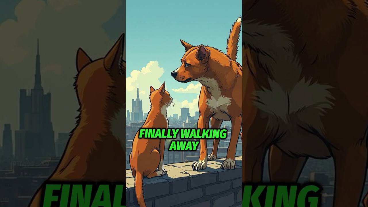 Cat Escapes Danger and Finds New Friends