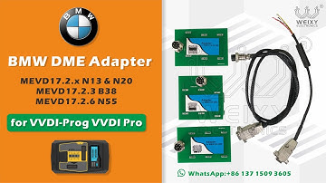 How to Read DME ISN on Bench of BMW MEVD17 with VVDI Prog Programmer and BOSH ECU Adapter