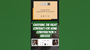 Choosing the Right Contract for Home Construction Success