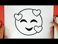 COMMENT DESSINER UN EMOJI AVEC COEURS