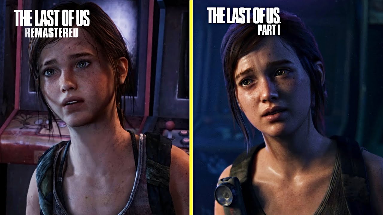 THE LAST O OF US PART I  Remaster Vs Remake (COMPARAÇÃO GRÁFICA) e Análise  4k 60fps 