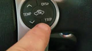 How to reset your maintenance light on your 2012 Toyota Prius