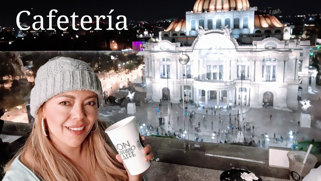 CAFETERÍA FINCA DON PORFIRIO terraza en la ciudad de México, la mejor vista  al Palacio Bellas Artes - YouTube