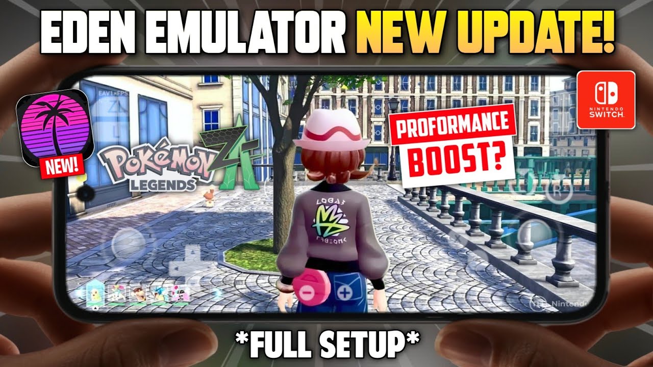 🔥 New Eden V4-Rc1 Switch Emulator! - BIG Update | Full Setup