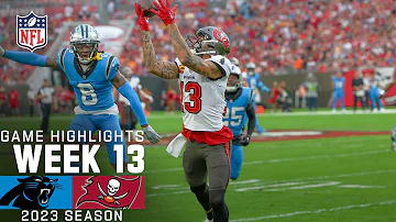 Carolina Panthers vs. Tampa Bay Buccaneers | 2023 Week 13 Game Highlights