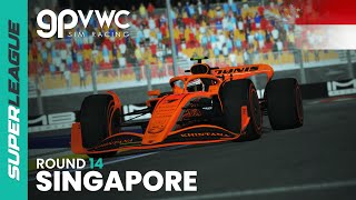 2025 Superleague Singapore Grand Prix | ROUND 14 | GPVWC Sim Racing