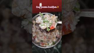 Easy High protein breakfast💪🤤#trending #youtubeshorts #shortvideo #protein #breakfast