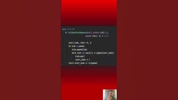 LeetCode 946  Validate Stack Sequences
