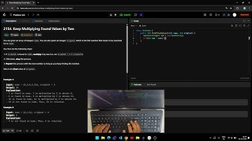 ASMR Coding | LeetCode 2154 – Keep Multiplying Found Values by Two | Java | No Talking