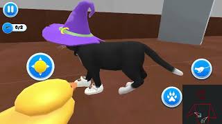 Pet Cat Simulator kitty games level 8 gameplay (wholesome!) screenshot 4