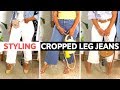 How To Style Cropped Leg Jeans For Curvy Girls