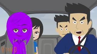 Bratty Boy Misbehaves On The Way To Barneys Great Adventure