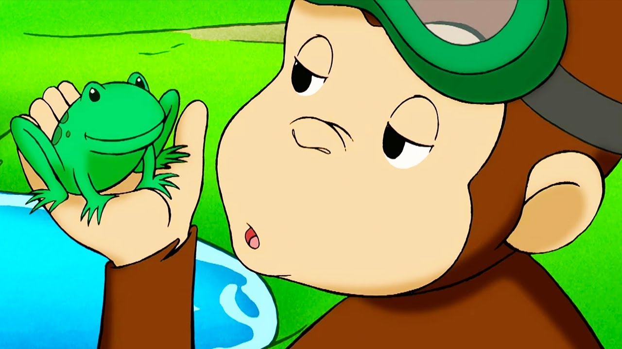 George Bajka Dla Dzieci Po Polsku Ciekawski George 🐵Ciekawski George i kijanki🐵Bajki 🐵Bajki Dla Dzieci 🐵