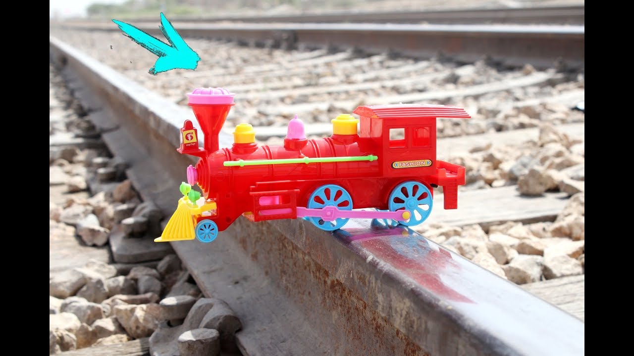 Train Vs Train Toy EXPERIMENT YouTube