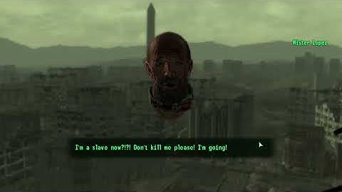 Funniest glitch in fallout 3
