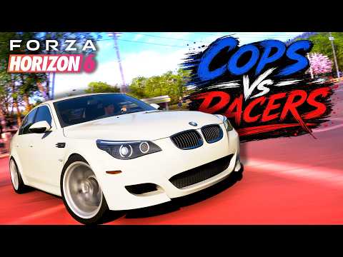 Nice job Lukas! - COPS VS RACER / FORZA HORIZON 6 MULTIPLAYER