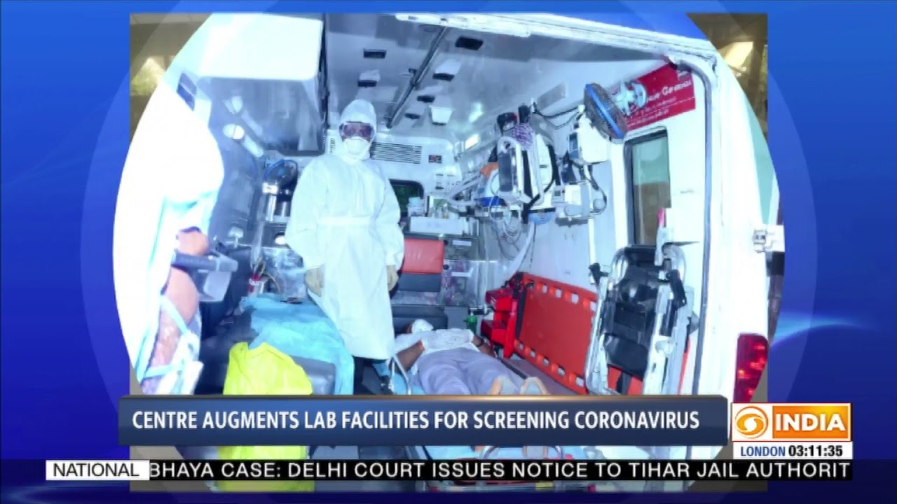 Centre augments lab facilities for screening coronavirus - YouTube