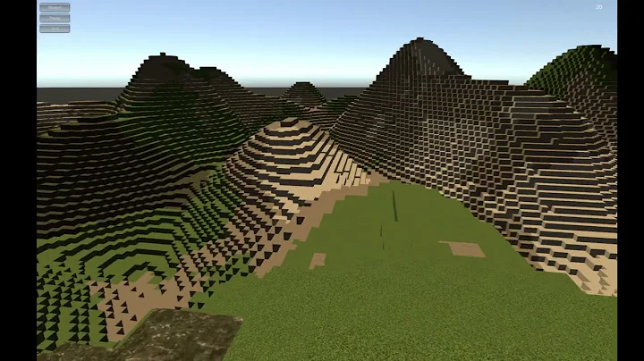 GPU Instanced Mesh Voxel Terrain. Unity6.1