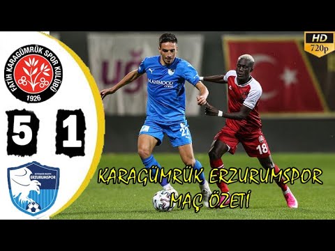 F.Karagümrük 5 - 1 B.B.Erzurumspor Maç Özeti - 30.10.2020