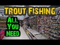 Budget Trout Fishing | Walmart Bait & Tackle List | 2020