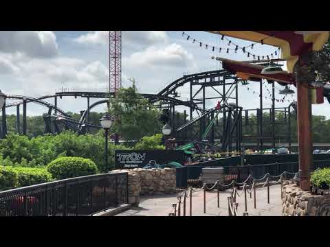 roller coaster deaths A closer look at the TRON coaster track, #MagicKingdom