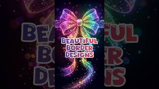 4 Simple Drawing Border Design for Project Front Page ✨Beautiful Drawing Ideas for Title Page Design 4 Simple Drawing Border Design for Project Front Page ✨Beautiful Drawing Ideas for Title Page Design
