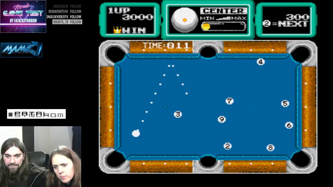 POCKET GAL : Arcade Game test (billard sexy ...Ya da !) - YouTube