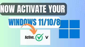 Activate Windows 11/10/8 without Product Key CMD Legal Working Method 100%