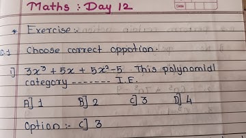 10th class setu abhyaskram(bridge course) maths day 12 answer sheet