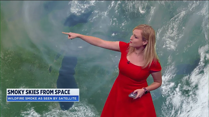 Wildfire smoke continues to fuzz West Michigan skies