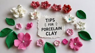 Porcelain Clay Tips & Tricks for beginners 