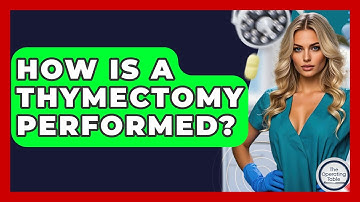 How Is A Thymectomy Performed? - The Operating Table